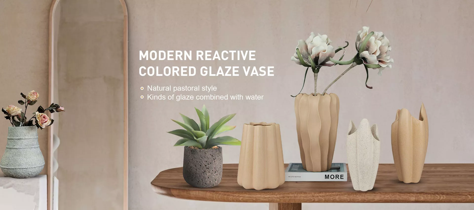 Vaso ceramico decorativo