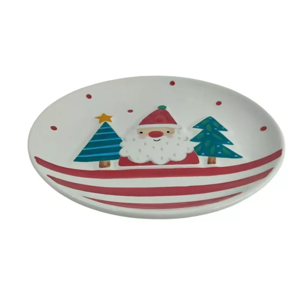 Regalo per piatto in ceramica di Natale