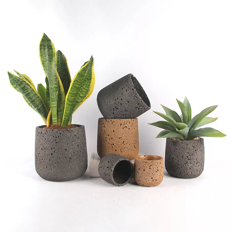 Vasi da fiori classici in gres