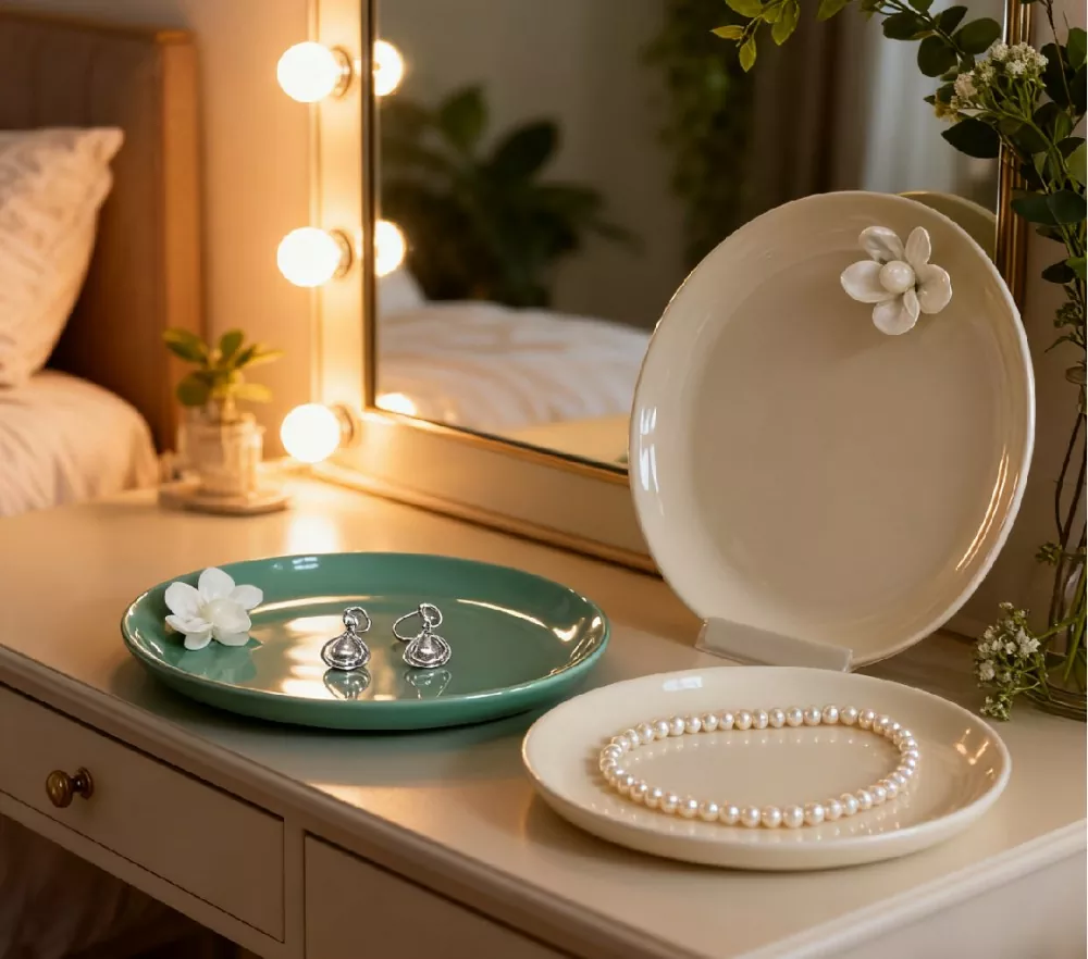 Piatto minimalista per gioielli in ceramica Insta