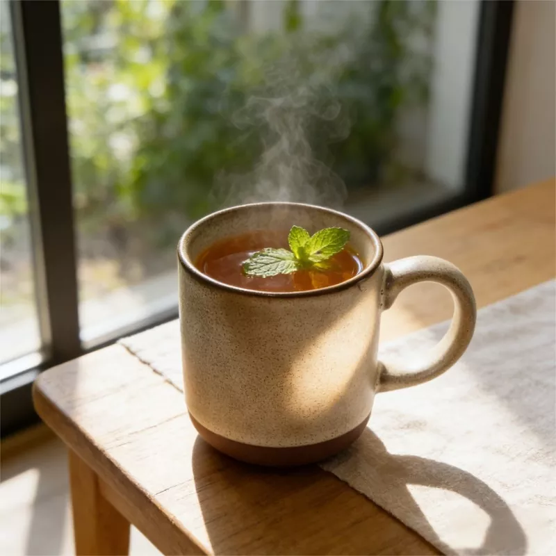 Tazza da viaggio in ceramica semplice e moderna