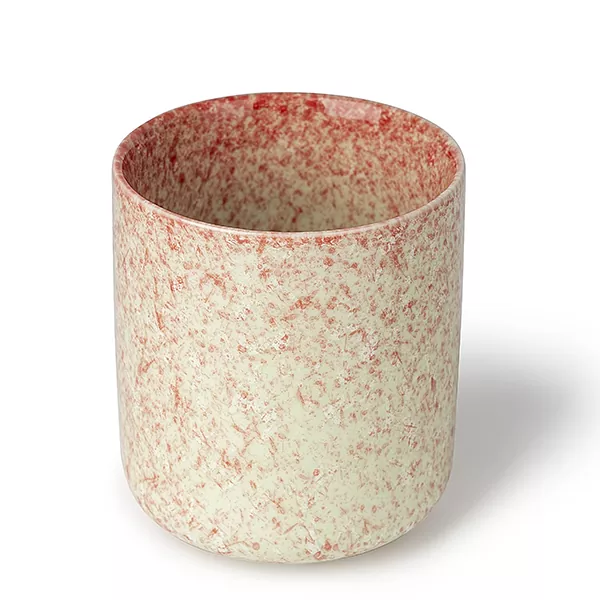 Candele in ceramica serie a tre colori